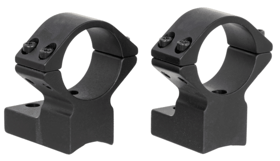Talley 1" High Extended Scope Rings for Winchester Model 70 .860" has a black finish